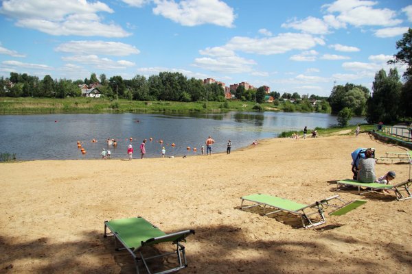 Пляж река Клязьма Щелково