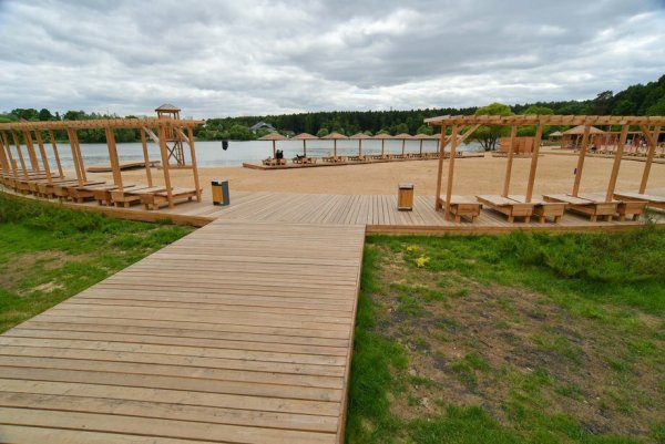 Мещерский парк пляжная зона