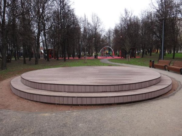 Данковский парк Танцплощадка