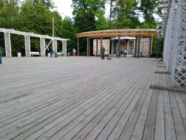 Парк Ангарские пруды амфитеатр