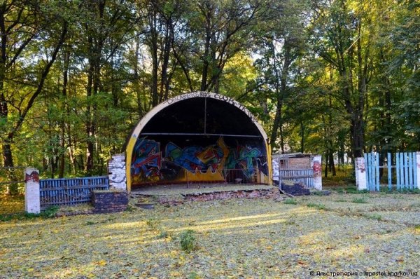 Сад Дзержинского Новосибирск Танцплощадка