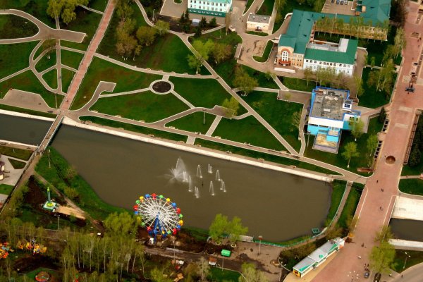 План парка Пушкина в Саранске