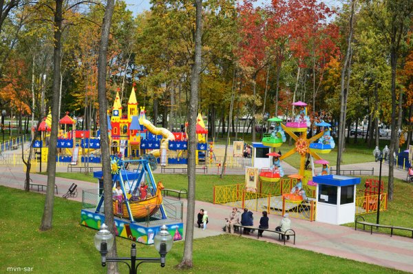 Парк аттракционов Саранск Светотехстрой