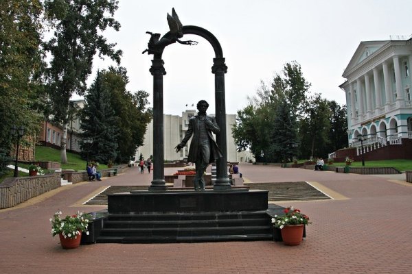 Памятник Пушкина в Саранске