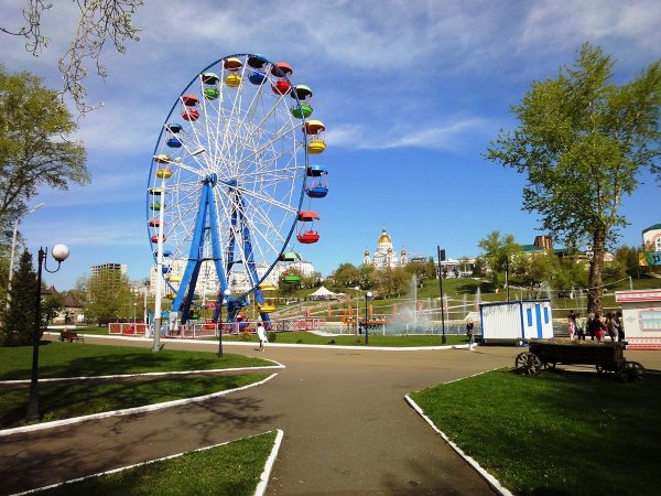 Парк имени Пушкина Саранск