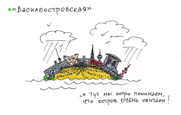 Смешные открытки про Питер