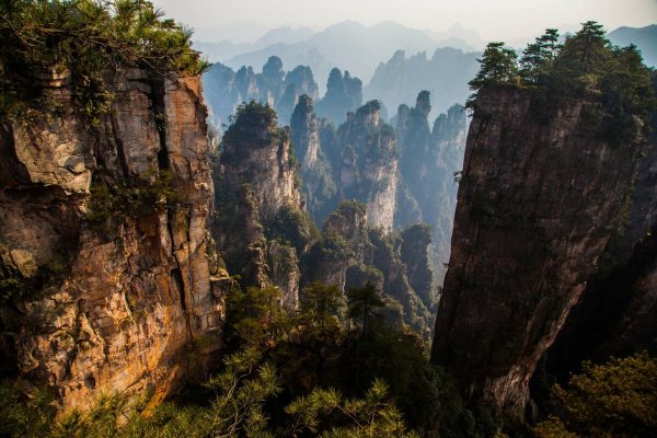 Горы Tianzi, Китай