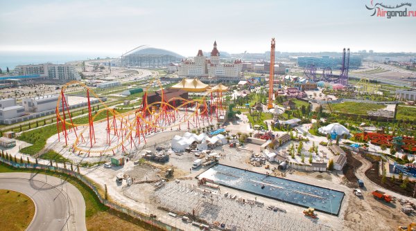 Олимпийская деревня Сочи аттракционы