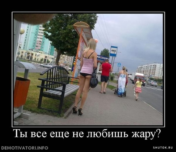 Приколы про жару