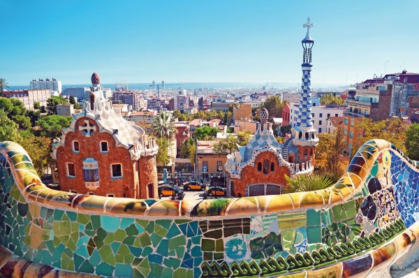 Антонио Гауди парк Гуэля