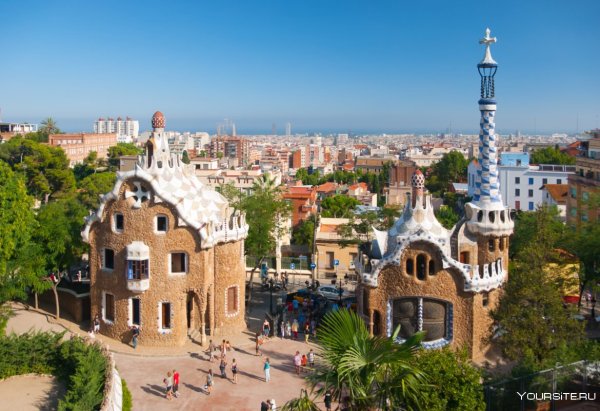 Испания парк Гауди