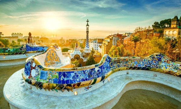 Парк Гуэль, Барселона, Испания