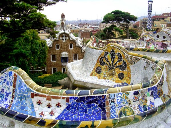 Антонио Гауди парк Гуэля