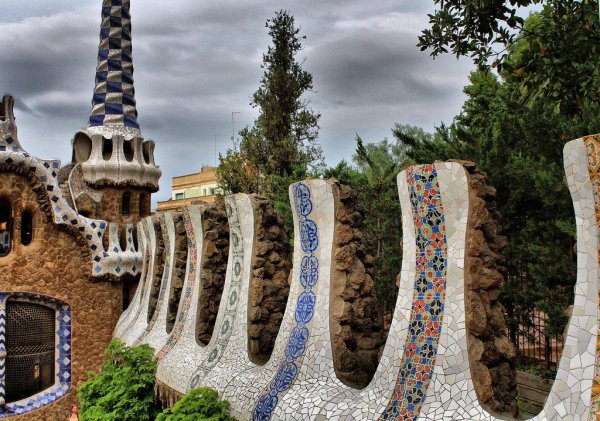 Антонио Гауди парк Гуэля