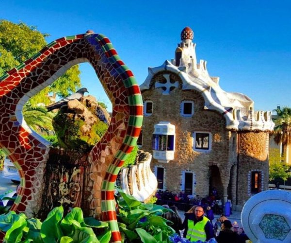 Испания Барселона парк Гауди