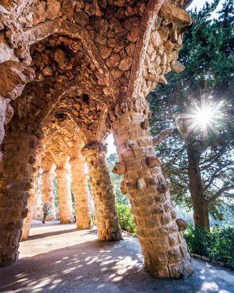 Парк Гуэль в Барселоне