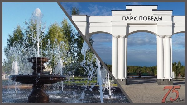 Фонтан парк Победы Кострома