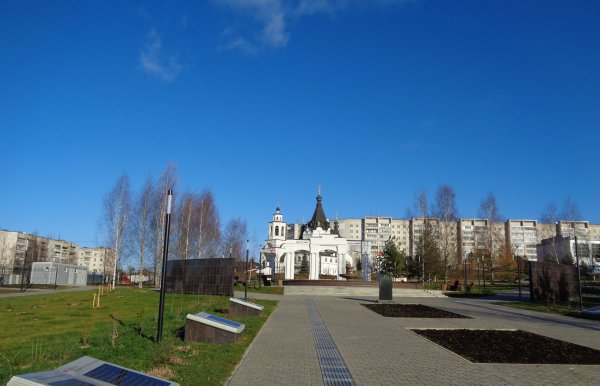 Парк Победы Кострома реконструкция