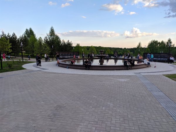Фонтан парк Победы Кострома