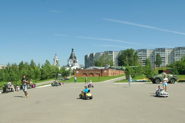 Кострома Давыдовский парк Победы