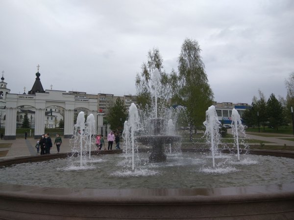 Фонтан парк Победы Кострома