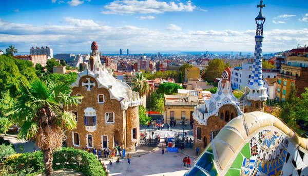 Испания Барселона парк Гауди