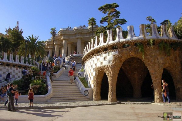 Достопримечательности Барселоны парк Гуэль