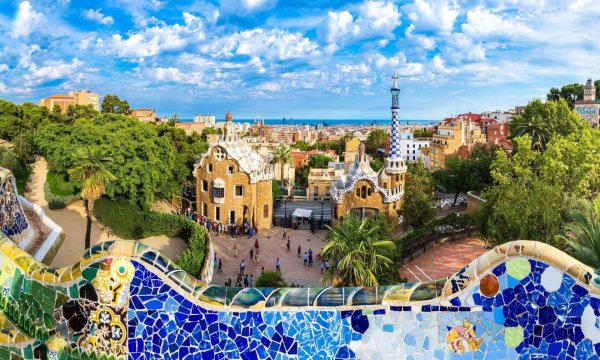 Park Güell Барселона