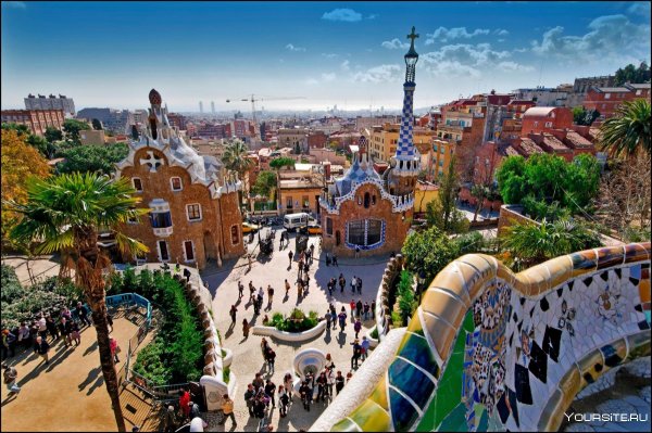 Достопримечательности парк Гуэля Испании
