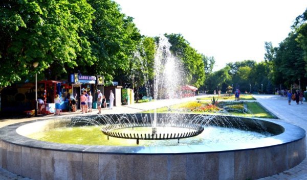 Город Ейск Краснодарский край парк имени Поддубного