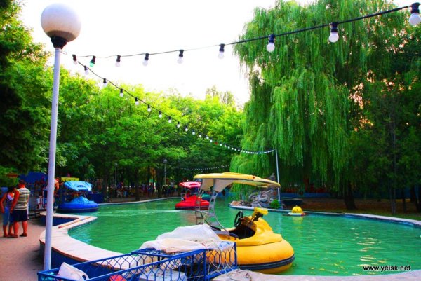 Город Ейск Краснодарский край парк имени Поддубного