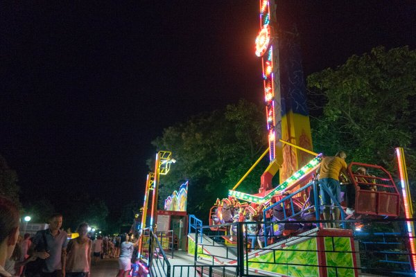 Парк аттракционов в Ейске парк Поддубного