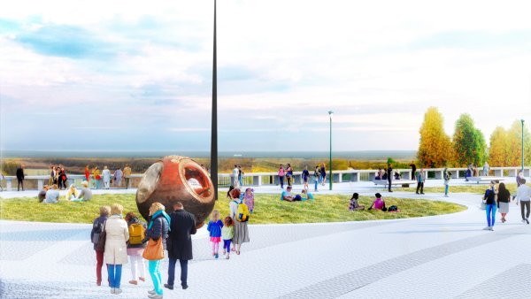 Парк приземления Гагарина Энгельс