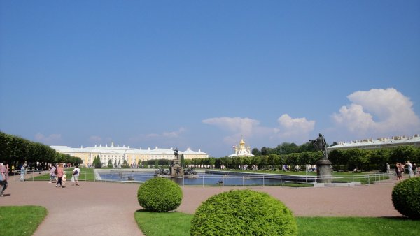 Петергоф верхний парк