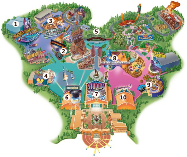 Диснейленд Париж Walt Disney Studios Park