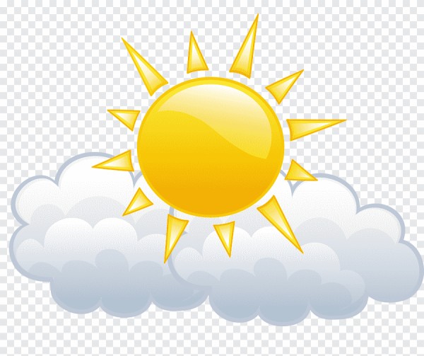 Погодные знаки солнечно