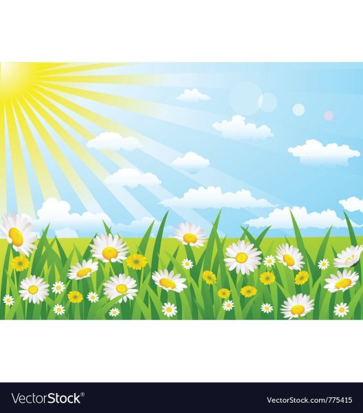 Солнечный день мультяшный