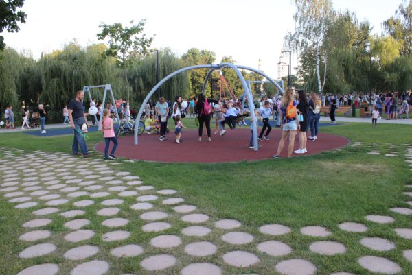 Город Орел детский парк после реконструкции