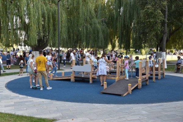 Детский парк орёл после реконструкции