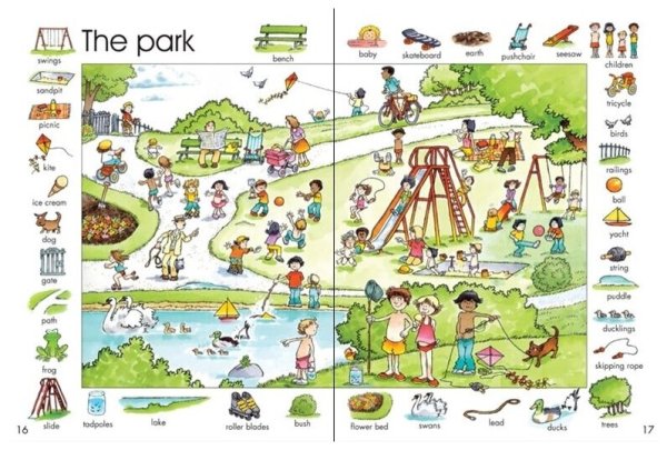Английский лексика на тему детская площадка