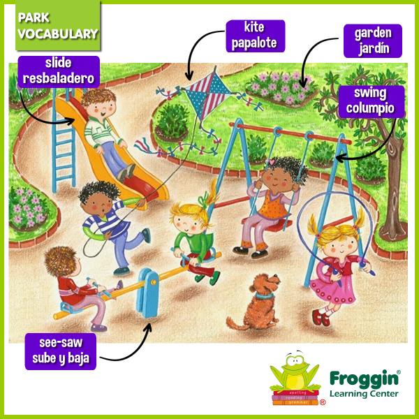 Английский для детей детская площадка