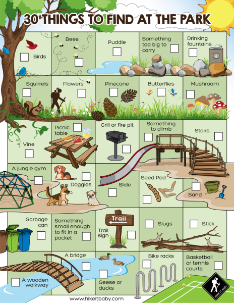 At the Park Vocabulary