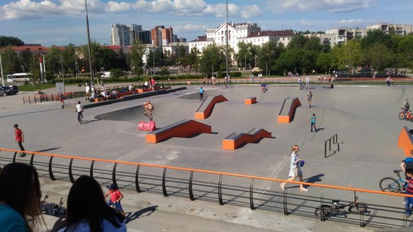 Экстрим-парк Пермь на Екатерининской