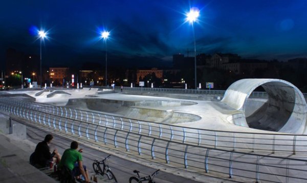 Скейт парк Пермь