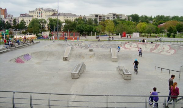 Пермский скейт парк