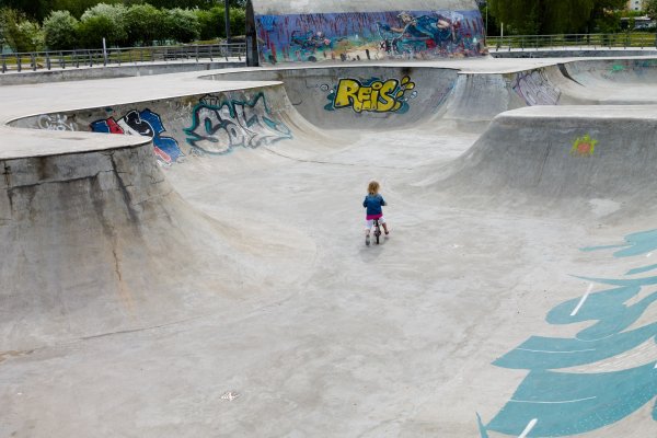 Скейт парк в Перми на Екатерининской