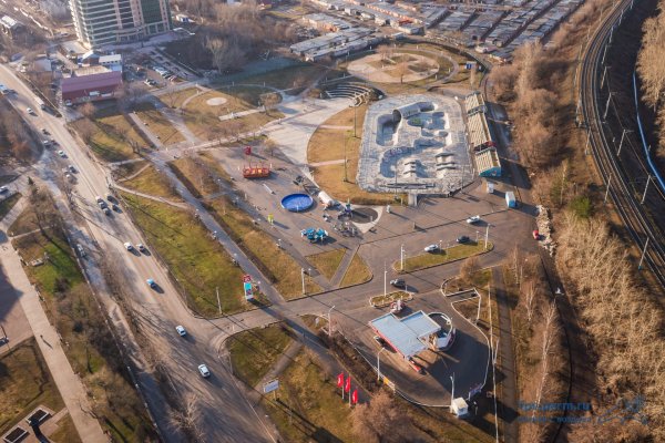 Экстрим парк Казань вид сверху