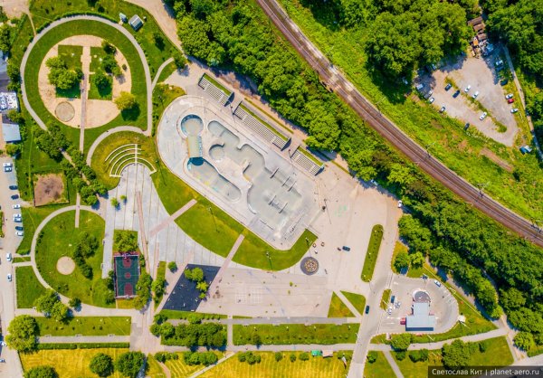 Скейт парк в Перми на Екатерининской