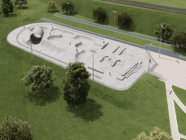 Скейт парк Пермь