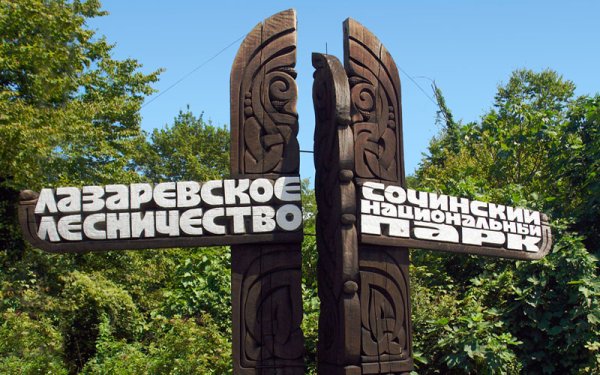 Сочинский национальный парк лесничества